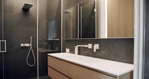 Modern Bathroom with Simplicity Design