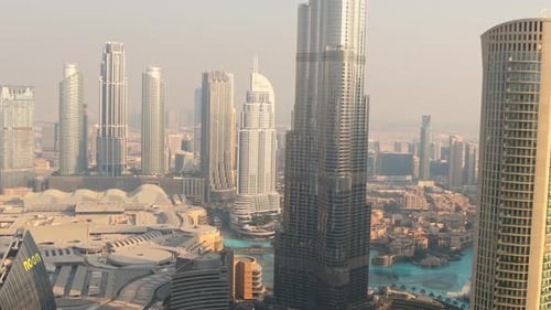 Burj Khalifa From Skyview Cafe