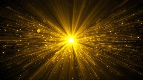 4K mit goldenem Partikellicht, für Abendpartys, Bühnen, Feierlichkeiten, Auszeichnungen, kurze Hintergründe