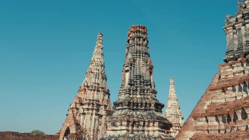 Cinematic: Prang at an Ayutthaya Temple