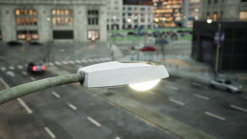 Stunning Hyper Lapse of Downtown Area