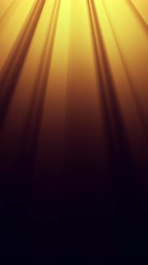 Warm Golden Light Rays Background Loop