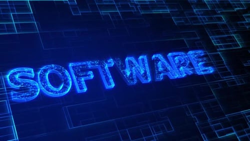 Software text animation 4k. Vd 719