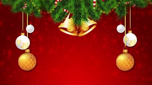 Weihnachtshintergrundanimation