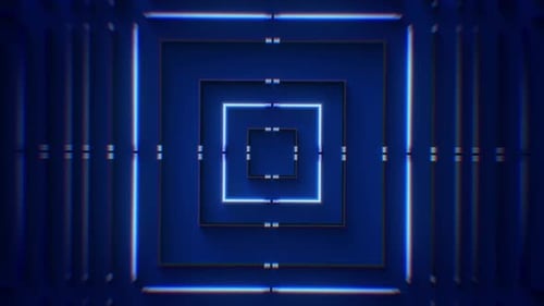 Neon Light Strips Vj Loop 07