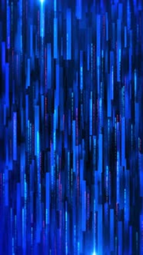 Digital technology futuristic internet network connection dark black background, abstract cyber info