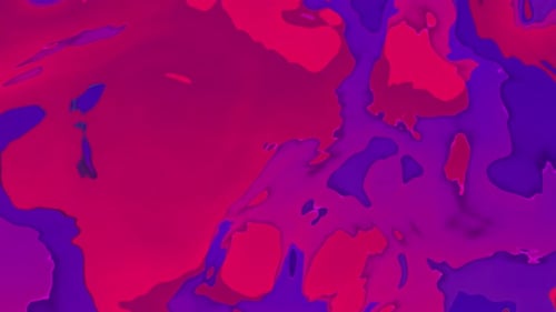 Vibrant Abstract Fluid Morphing Background Loop