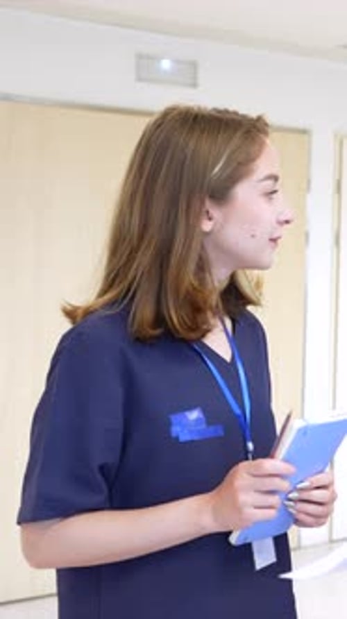 Medical Team Collaboration Discussing Patient Cases and Treatment Strategies in Hospital