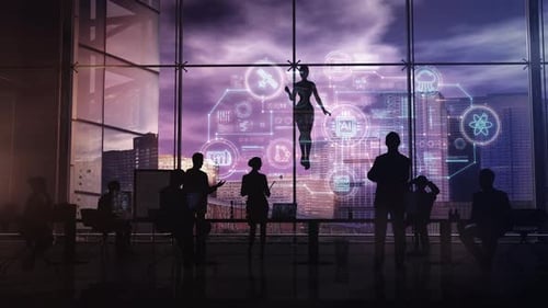 A Plot in Which Artificial Intelligence Leads a Presentation