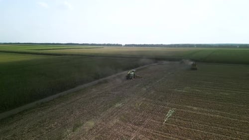 Ensileuse, hachage du maïs pour l'ensilage