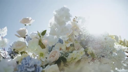 Elegant Floral Arrangement for Wedding Celebration