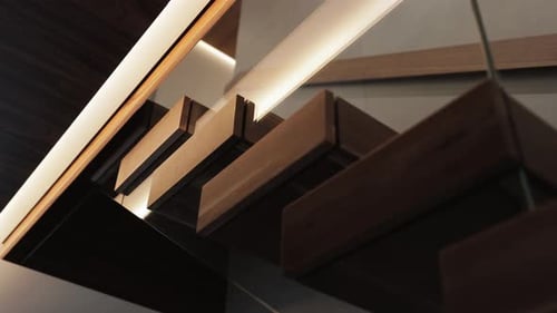 The Modern Architectural Design Features Stunning and Elegant Stairs for an Upgraded Aesthetic