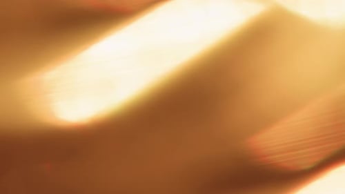 Warm Abstract Light Leaks and Bokeh Background