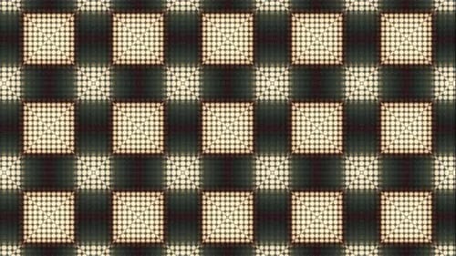 Abstract Geometric Light Grid Animation Loop