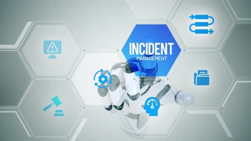 Incident Management touch screen animation