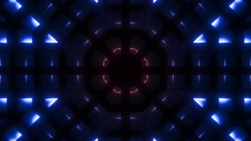 4 K Colored Glossy Boxes Loop 7