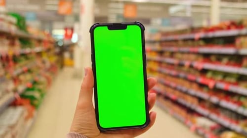 Mobile Phone Chroma Key for Mobile App Application