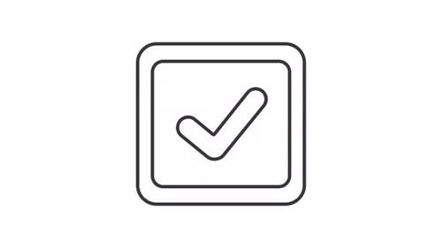 Checkbox line animation