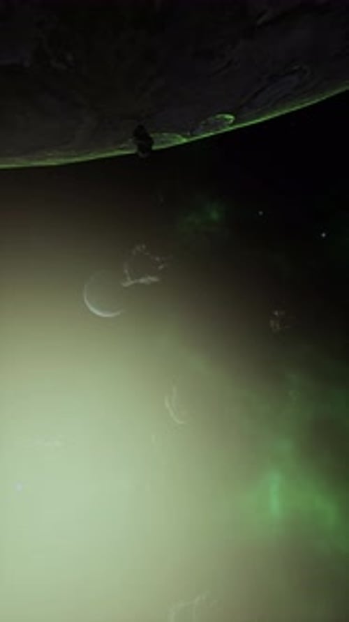 a Large Cluster of Asteroids Near an Unknown Planet Vertical