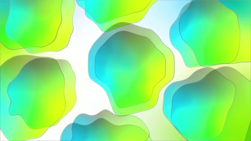 Fluid Circle-Hintergrund mit Gradient