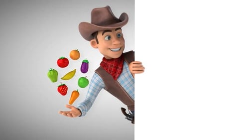 Fun Cowboy - 3D Animation