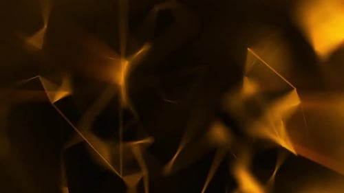 Glowing Orange Digital Network Abstract Energy Background