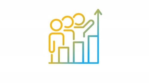 Animated Achievement Gradient Icon