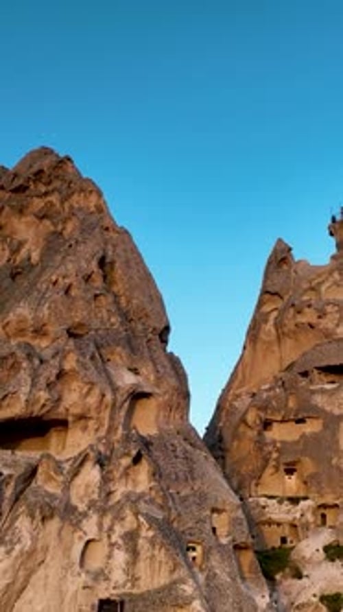 Cappadocia Aerial View 4 K Awesome Background