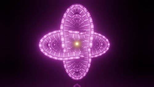 Abstract Spiral 4 K Vj Loop Hypnotic Motion Background Pink