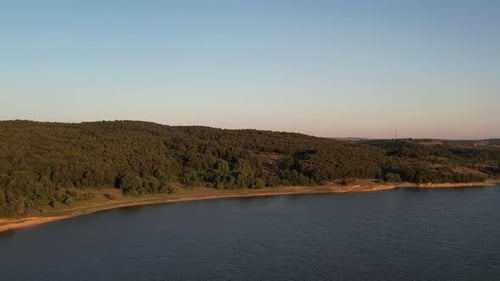 Lake and Green Forest