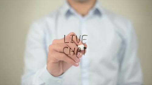 Writing Live Chat on Clear Screen