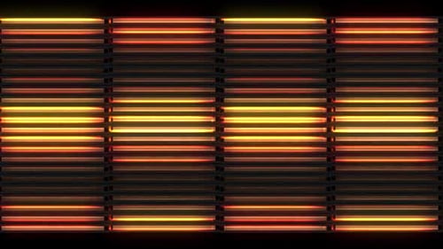 Digital Neon Tubes Animation Background Video