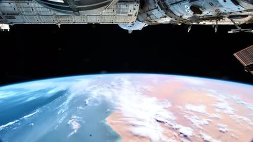 Time Lapse of Over the Earth Seen From the ISS.