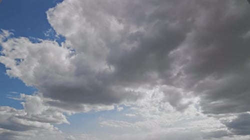 Wolkenbildung Timelapse Cumulus Cloudscape