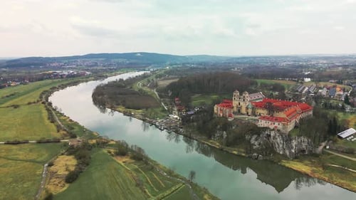 Moves Away From Tyniec Benedictine Abbey