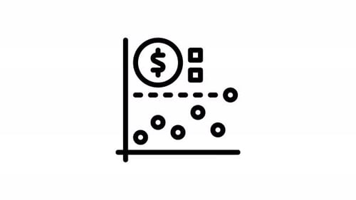 Animated Financial Line and Scatter Charts Data Visualization Pack