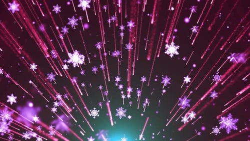 Christmas Snowflake Background