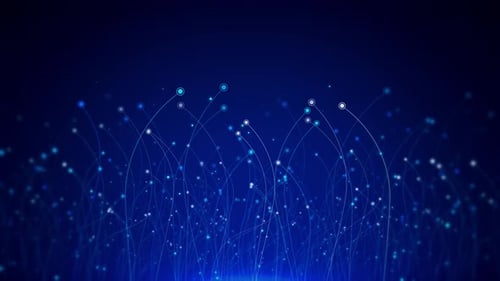 Digital Code Network Big Data Speed Information Virtual Cyber Space Data Flow Futuristic Data Stream