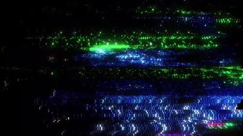 Glitch Digital Noise Reveal