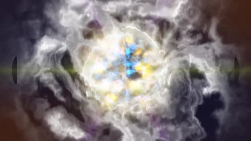 Dynamic Abstract Energy Sphere Animation Background