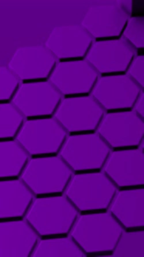 Blue hexagon honeycomb shapes