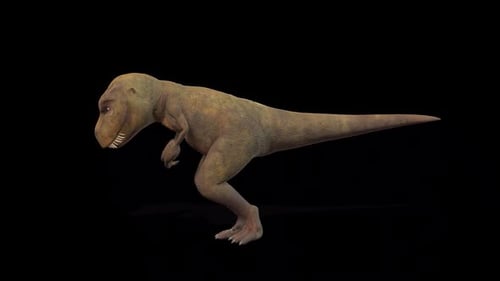 Dinosaurier Depressed Walk