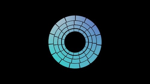 Collection Radar : animation de chargement d'un élément de cadran radial