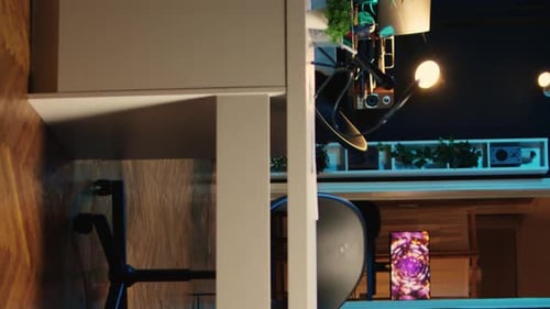 Vertical Video Studio with Streaming Tech PC Screens