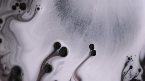 Drip Texture Paint Mix Ink Water Bubble Fluid Drop