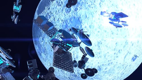 Lunar Satellite Network