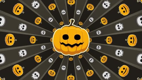 Halloween 2D Background