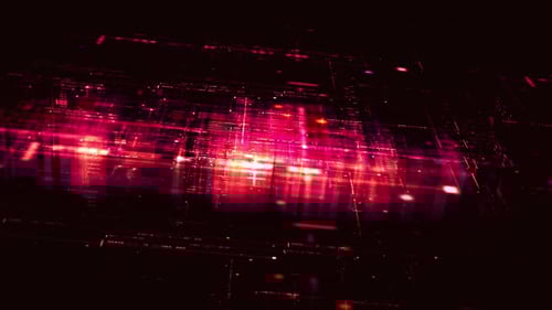 Futuristic Screen Display Data Matrix Simulation Background 13