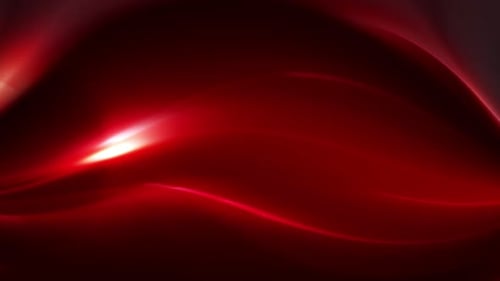 Red abstract background light moving halos by edge