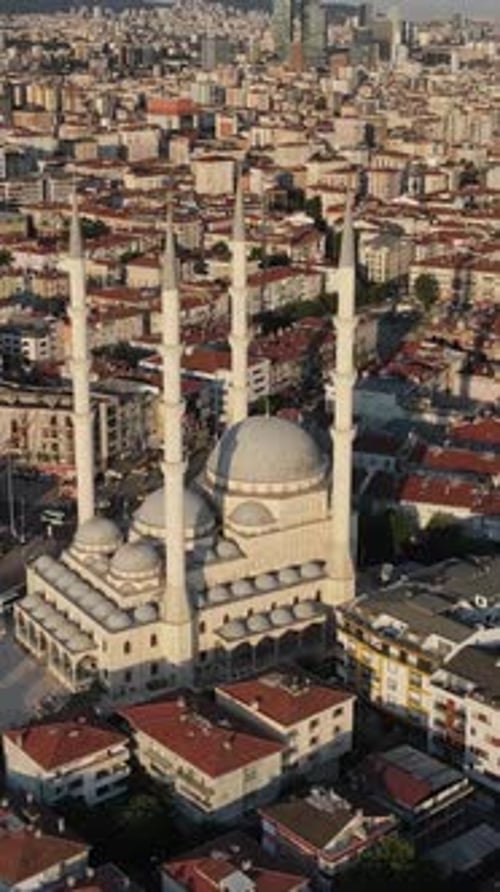 Mosque City Overhead View